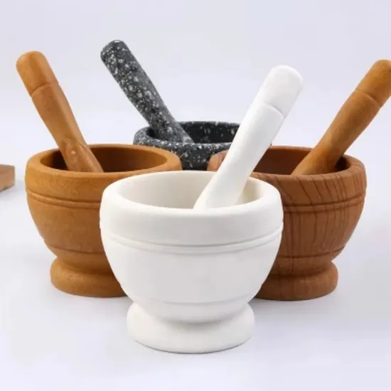 Home Kitchenware Cuisine Pepper Herb Pounder Minced Tool Mills Kitchen Mortar Pestle Mixing Pot Manual Garlic Grinder Tools 