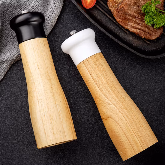 Stainless Steel Spice Mill Salt and Pepper Grinder for Cooking Salt & Pepper Shaker Pepper Mill Salt Grinder Hand Crank Pepper Mill 
