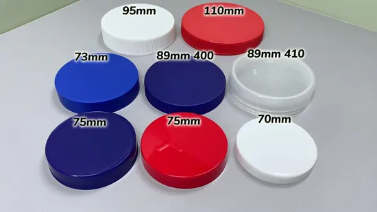 Wholesale Empty Cream Jar Cap 95 mm Plastic Jar Lids 
