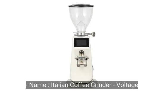 Professional Espresso Italain Coffee Grinder 
