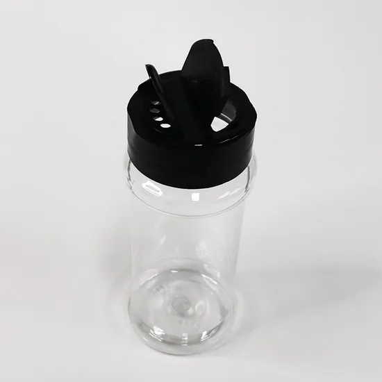 Hand Squeeze Salt Mill Plastic Manual Parts Pepper Grinder Set 