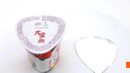 Printed Aluminum Foil Lids for Yogurt Plastic Cup Sealing 
