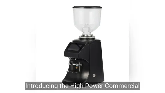 Automatic Coffee Grinder Machine with Mill Electric Espresso Touch Screen for Cafes 